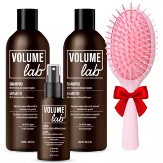 VOLUME LAB rinkinys plaukų augimui (su dvigubu šampūnu) + DOVANA